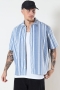 Selected Boxy Skylar SS Jersey Shirt Nautical Blue