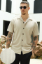 Selected Relax Plisse Resort SS Shirt Pure Cashmere
